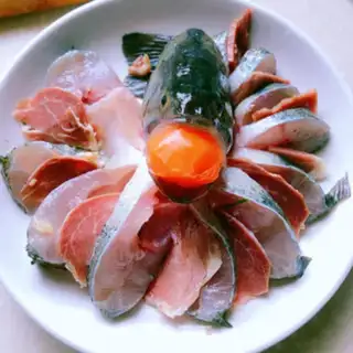Make Ham steamed herring step 4