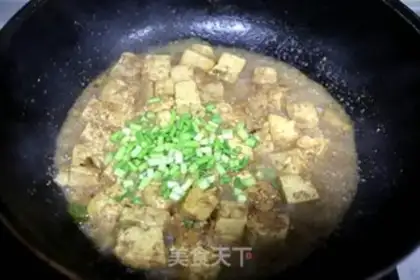 Make Shrimp stew tofu step 8