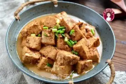 Make Shrimp stew tofu step 9