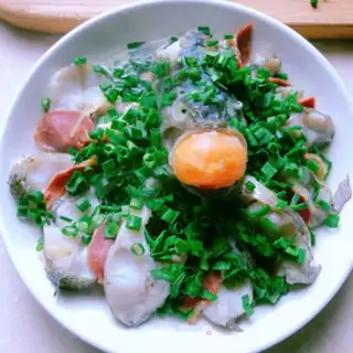 Make Ham steamed herring step 8