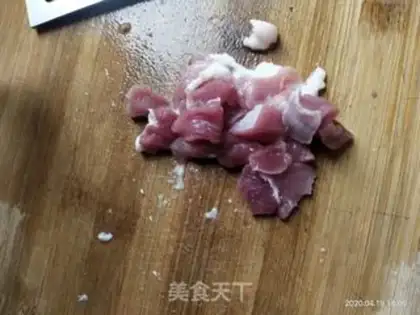 Make ♪ Four seasons of bean corn fried meat ♪ step 2