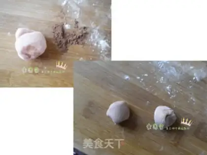 Make Big harvest cartoon buns step 15