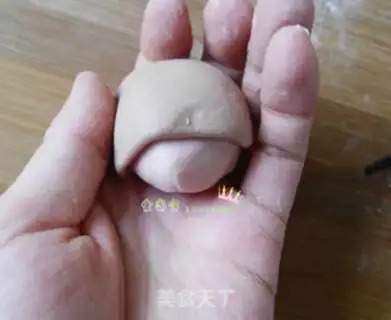 Make Big harvest cartoon buns step 16