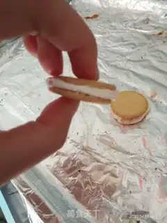 Make Lace cookies step 2