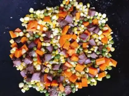 Make Corn meatball step 5