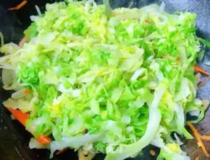 Make A fan of cabbage step 7