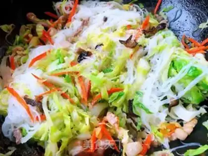 Make A fan of cabbage step 9