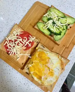 Make Baking sandwiches step 1