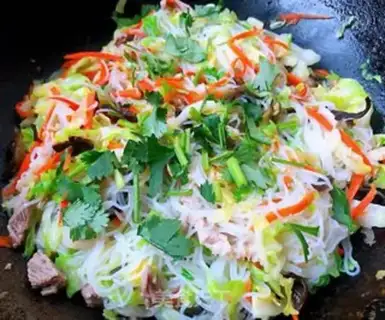 Make A fan of cabbage step 10