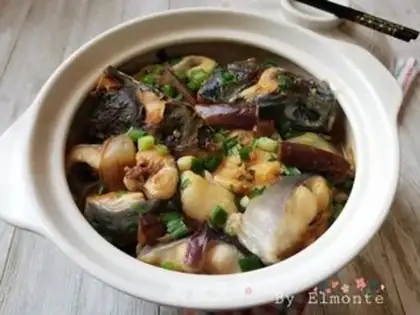 Make Catfish eggplant step 12