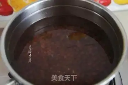 Make Red Bean Milk step 1