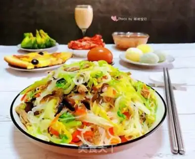 Make A fan of cabbage step 14