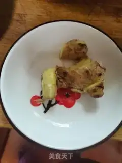 Make Fresh earth chicken bones step 4