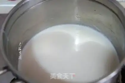 Make Red Bean Milk step 4