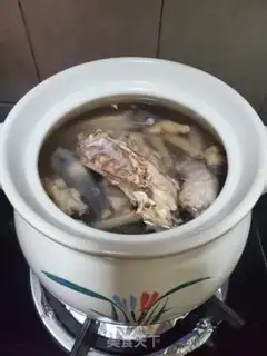 Make Fresh earth chicken bones step 5