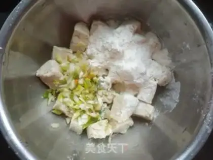 Make Tofu pie step 0