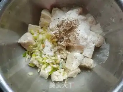 Make Tofu pie step 1