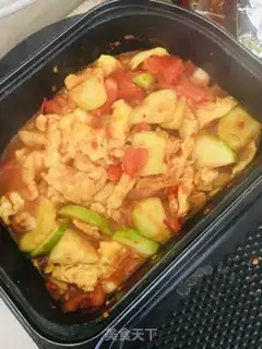 Make Tomato eggs and screech step 7