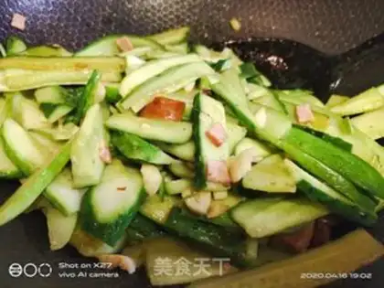 Make Red sausage cucumber step 3