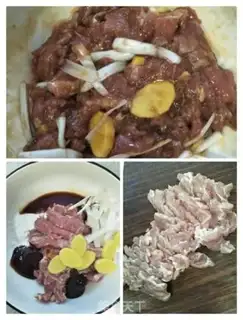 Make Dutch bean veal step 1