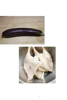 Make Duck-leg eggplant step 0