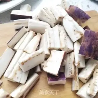 Make Duck-leg eggplant step 2