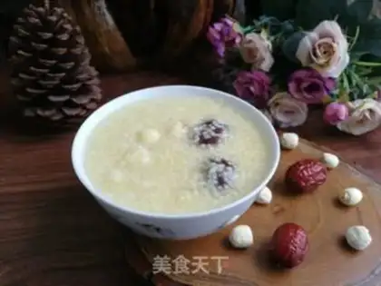 Make Little rice porridge step 3