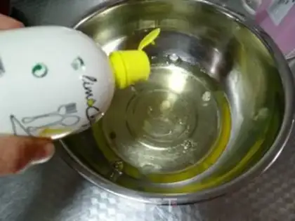 Make A red velvet cake roll step 5