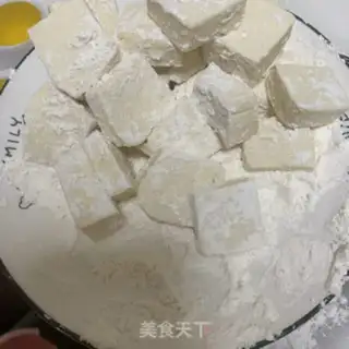Make Sugar and tofu step 1