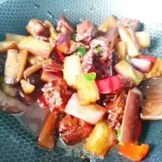 Make Duck-leg eggplant step 9
