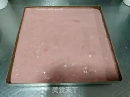 Make A red velvet cake roll step 13