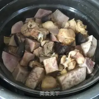 Make Frozen chickens with mushrooms step 4