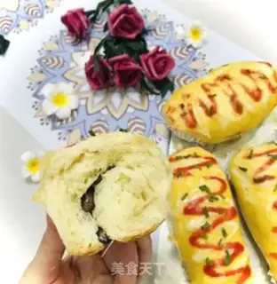 Make Red bean cheese bread step 22
