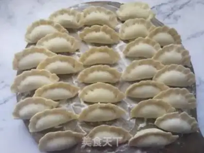 Make Spicy pork dumplings step 14