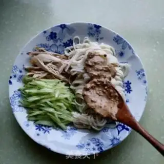 Make Chicken silk noodles step 15