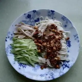 Make Chicken silk noodles step 17