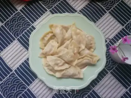 Make Spicy pork dumplings step 17