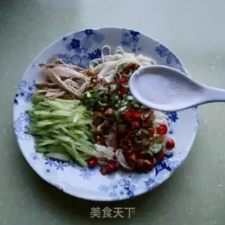 Make Chicken silk noodles step 18
