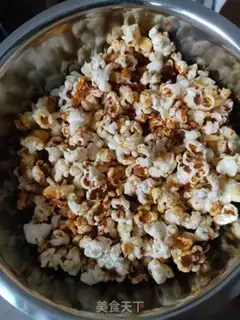 Make Caramel popcorn step 3