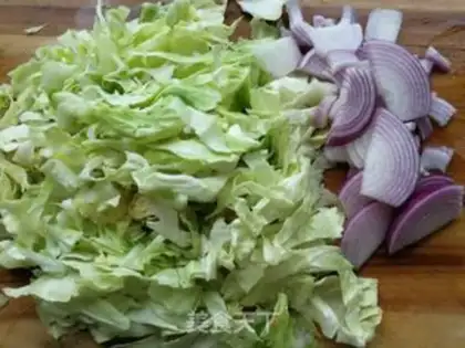Make Onions for buns step 0