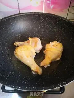 Make Chicken leg and potatoes step 2