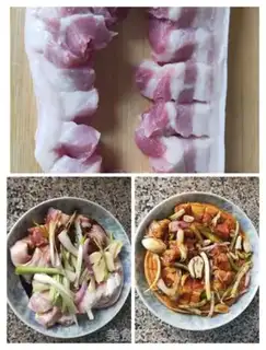 Make The secret meat step 0