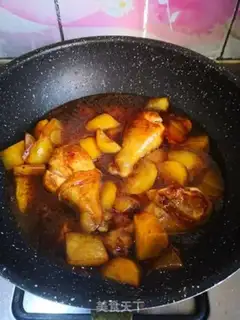 Make Chicken leg and potatoes step 5