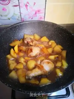 Make Chicken leg and potatoes step 6