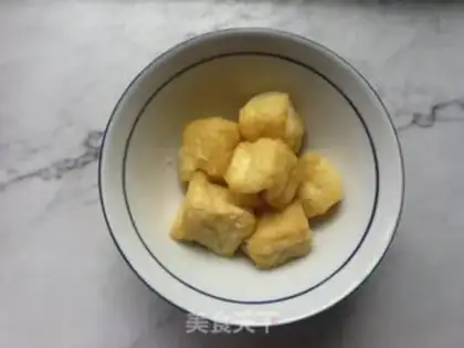 Make Tofu fungus Tommy powder step 4