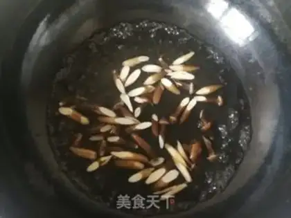 Make Tofu fungus Tommy powder step 5