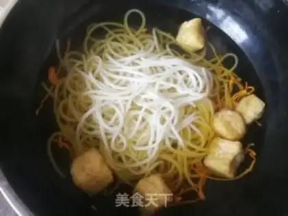 Make Tofu fungus Tommy powder step 7