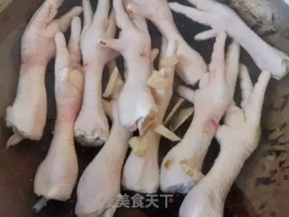 Make Chicken claws step 1