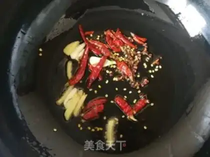 Make Onion fried ribs step 3