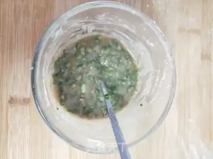 Make Onion cake step 6